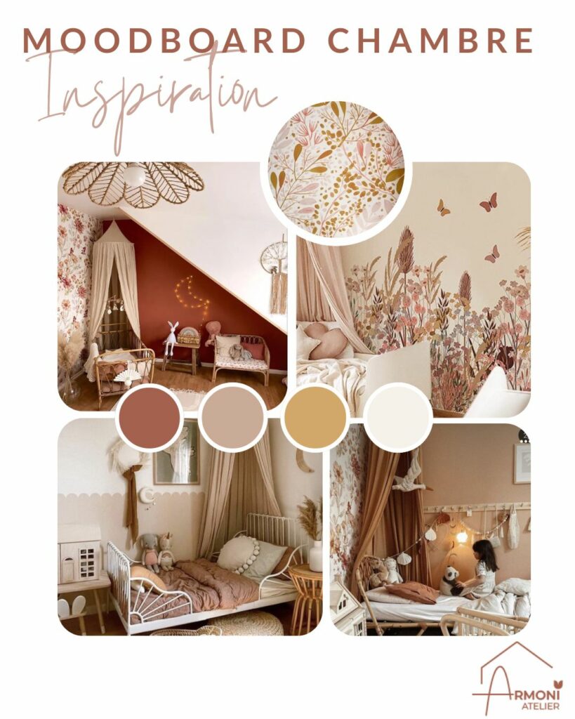 Moodboard du projet de Décoration d'intérieur à Cabourg