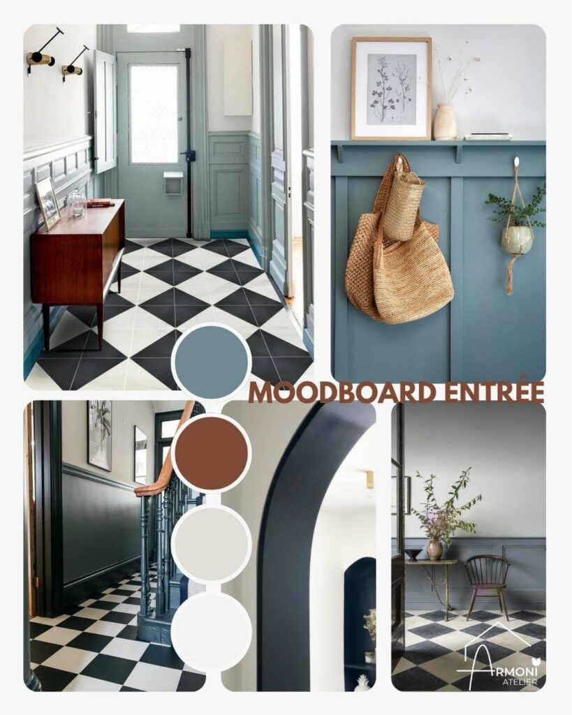 Moodbaord du projet de Décoration d'intérieur à Merville